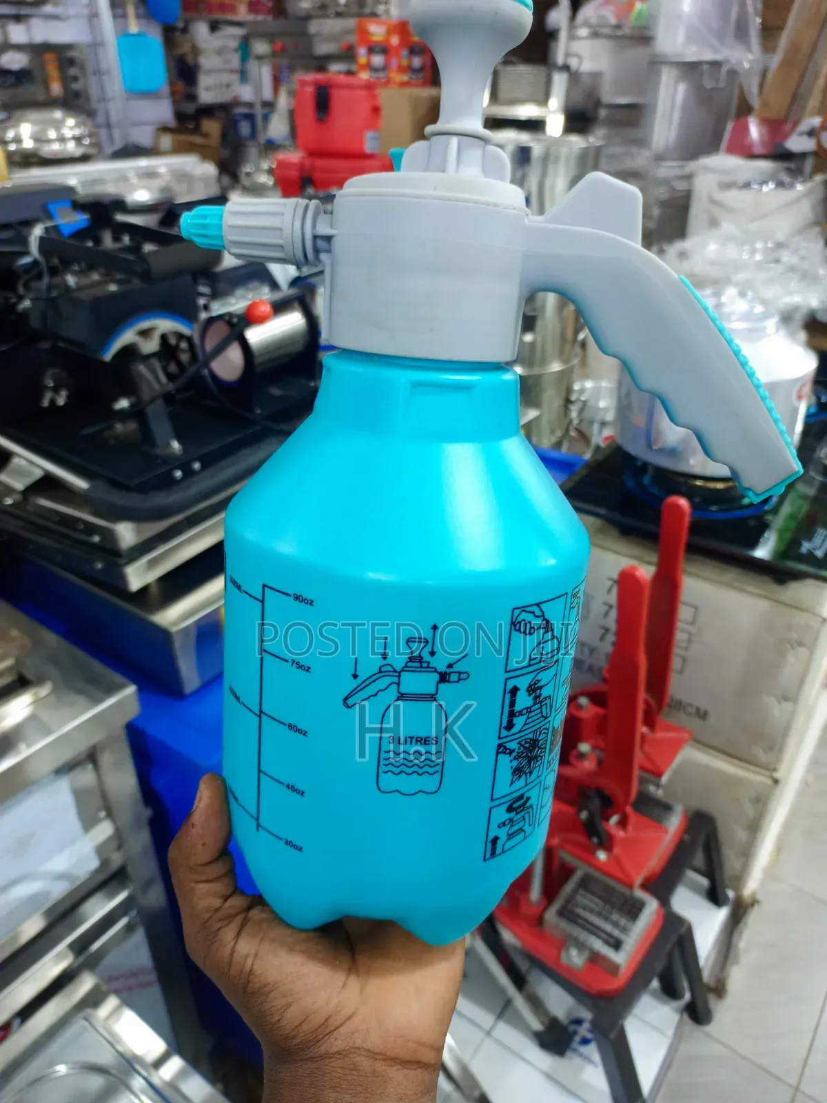 3-Liter Hand-Held Pressure Sprayer