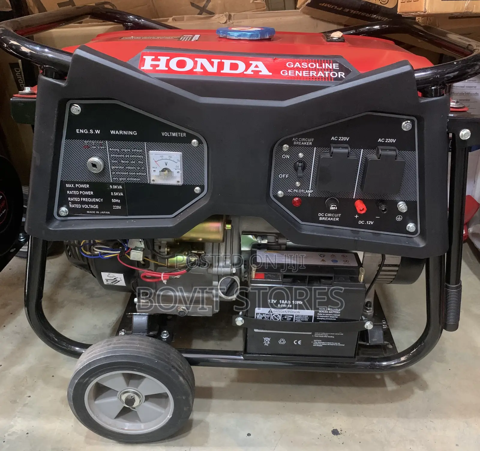 Keystart/Petrol Honda Generator