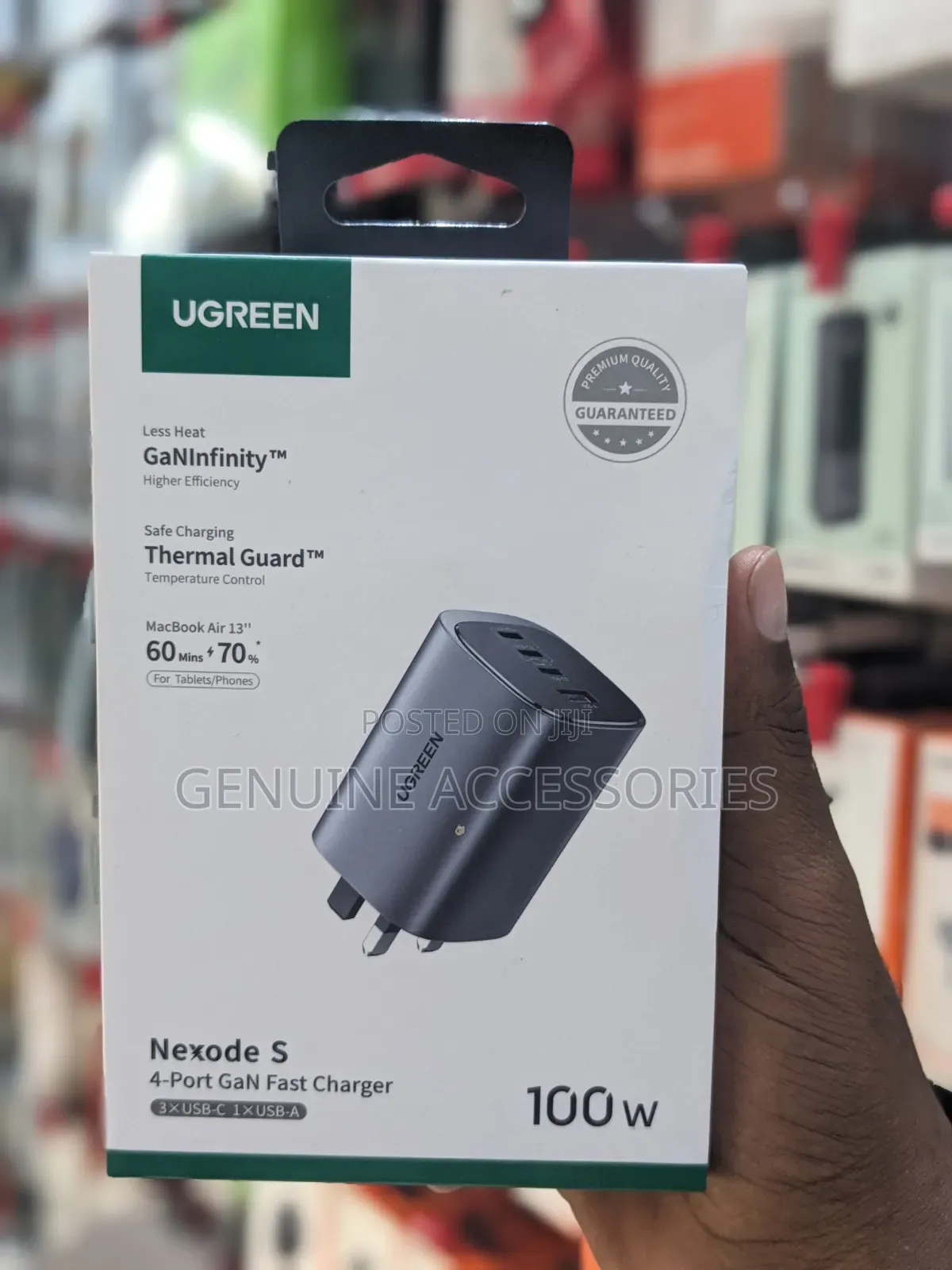 Ugreen Nexode S 100w 4- Port Adapter