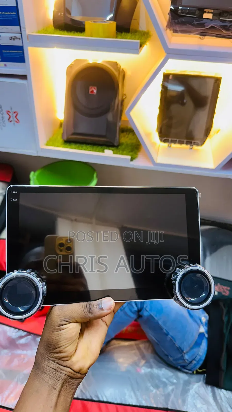 Universal Dual Knobe Android Car Screen Youtube ,Internet Td007