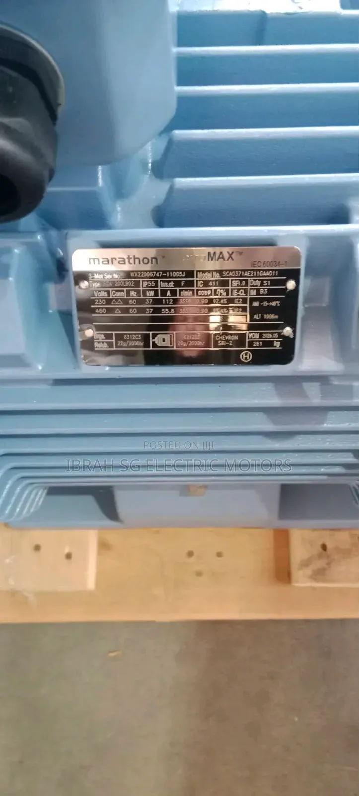 Induction Motor 50HP High Speed
