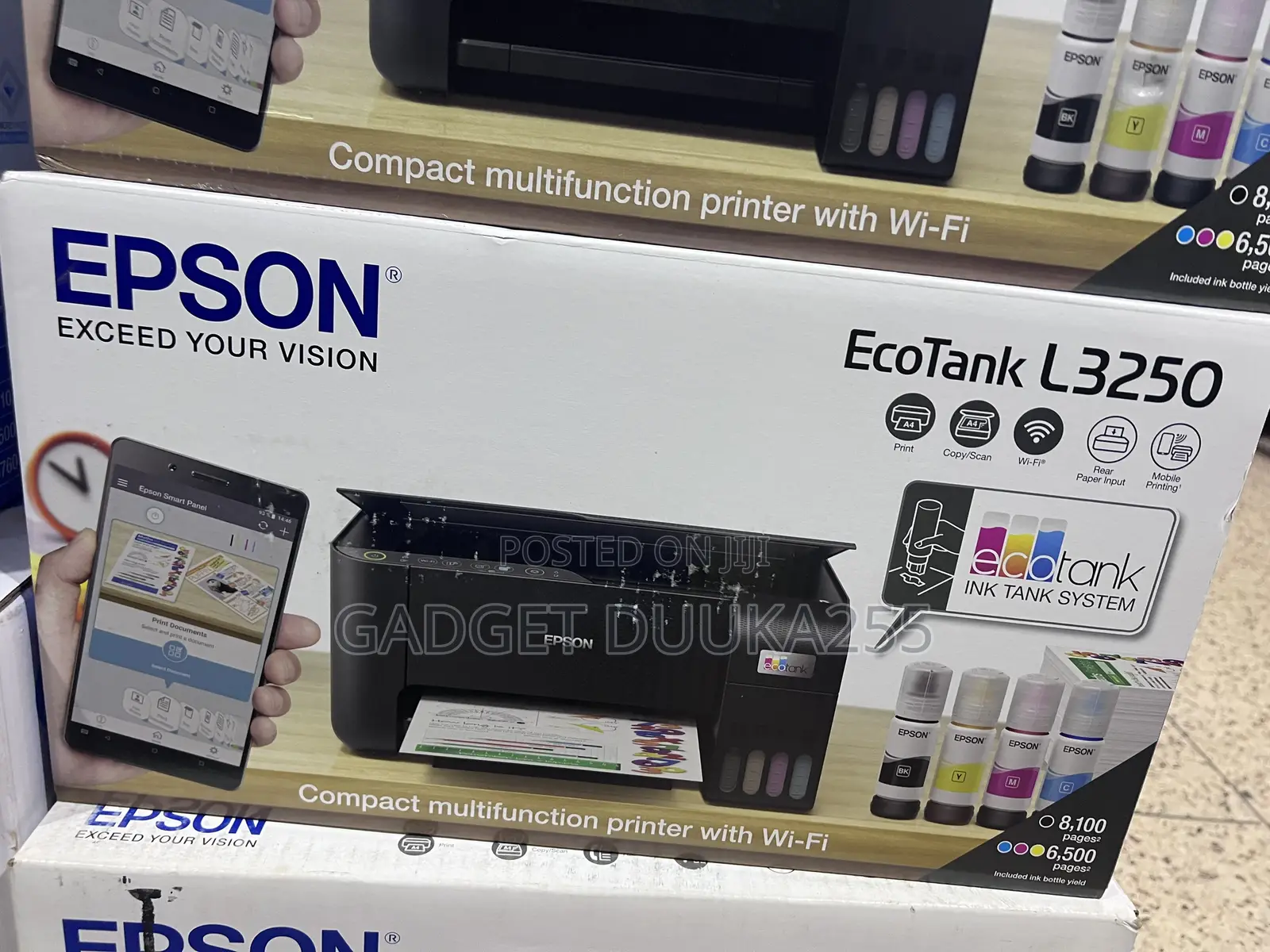 Brand New Epson EcoTank L3250 Wi-Fi Printer – Print, Scan & Copy