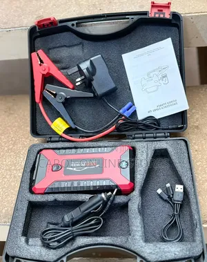 12v High-Power Car Jump Starter and Power Bank Kit