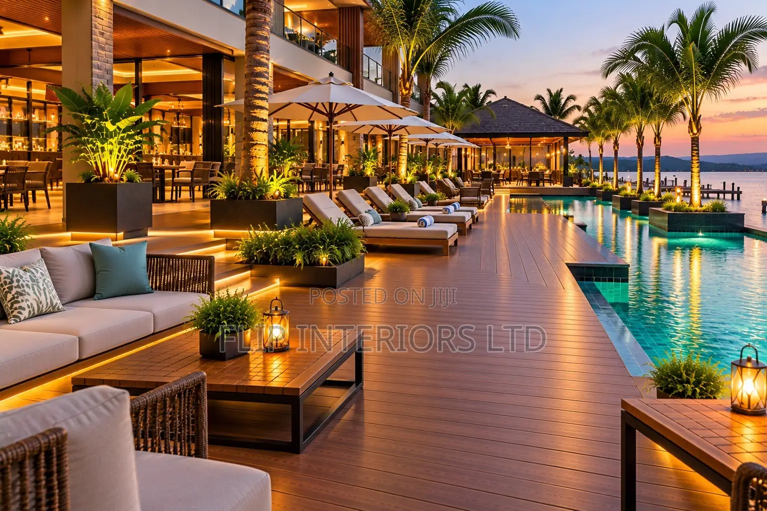 Luxury Hotel & Resort Decking Installation