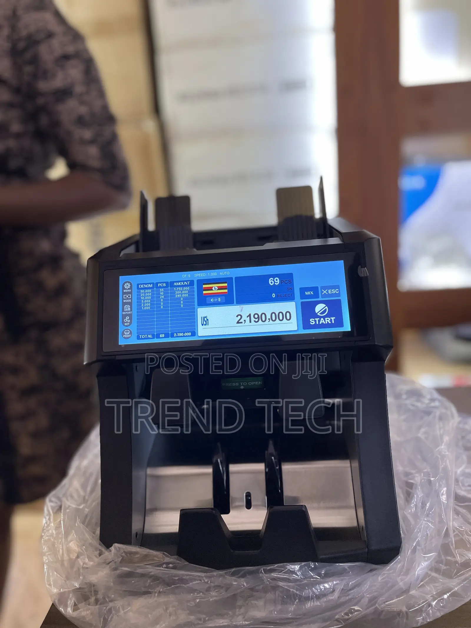 Multi Currency Bill Counter