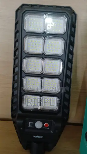 800W Aerbes All-in-One Solar Street Light – 180 LED, Sensor