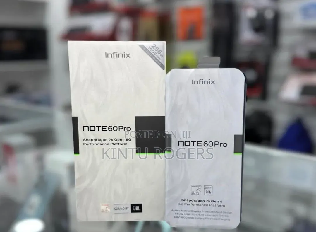 New Infinix Note 60 Pro 256 GB Gray