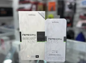 New Infinix Note 60 Pro 256 GB Gray