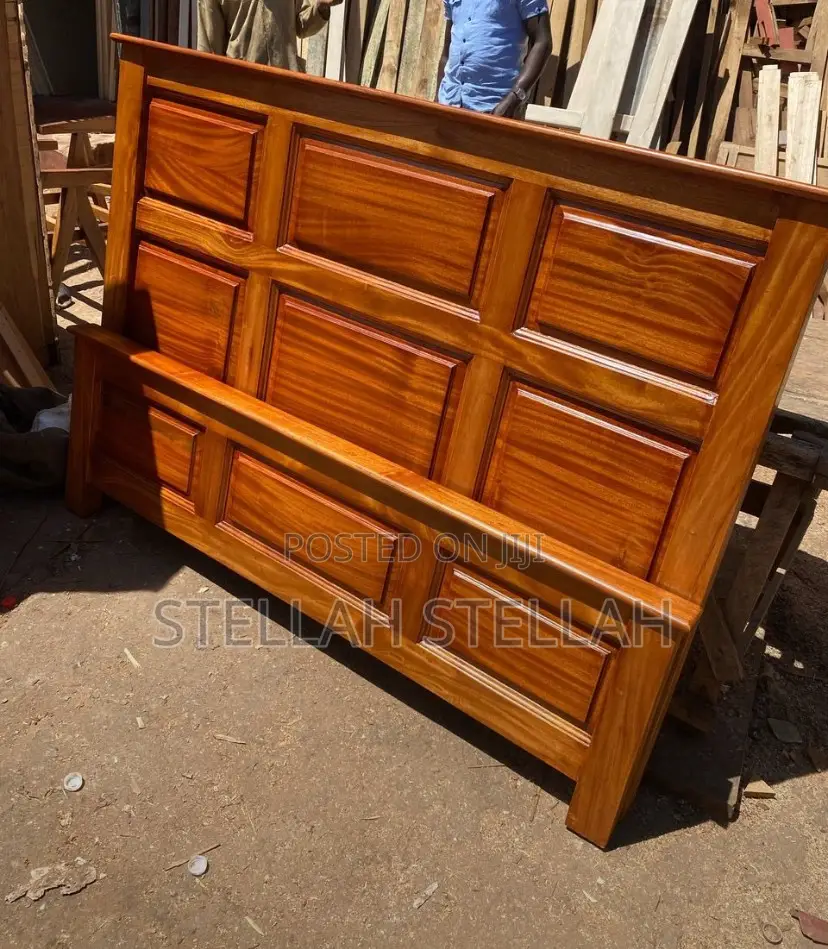 5by6 Solid Nvule Bed Frame at 850000ugx