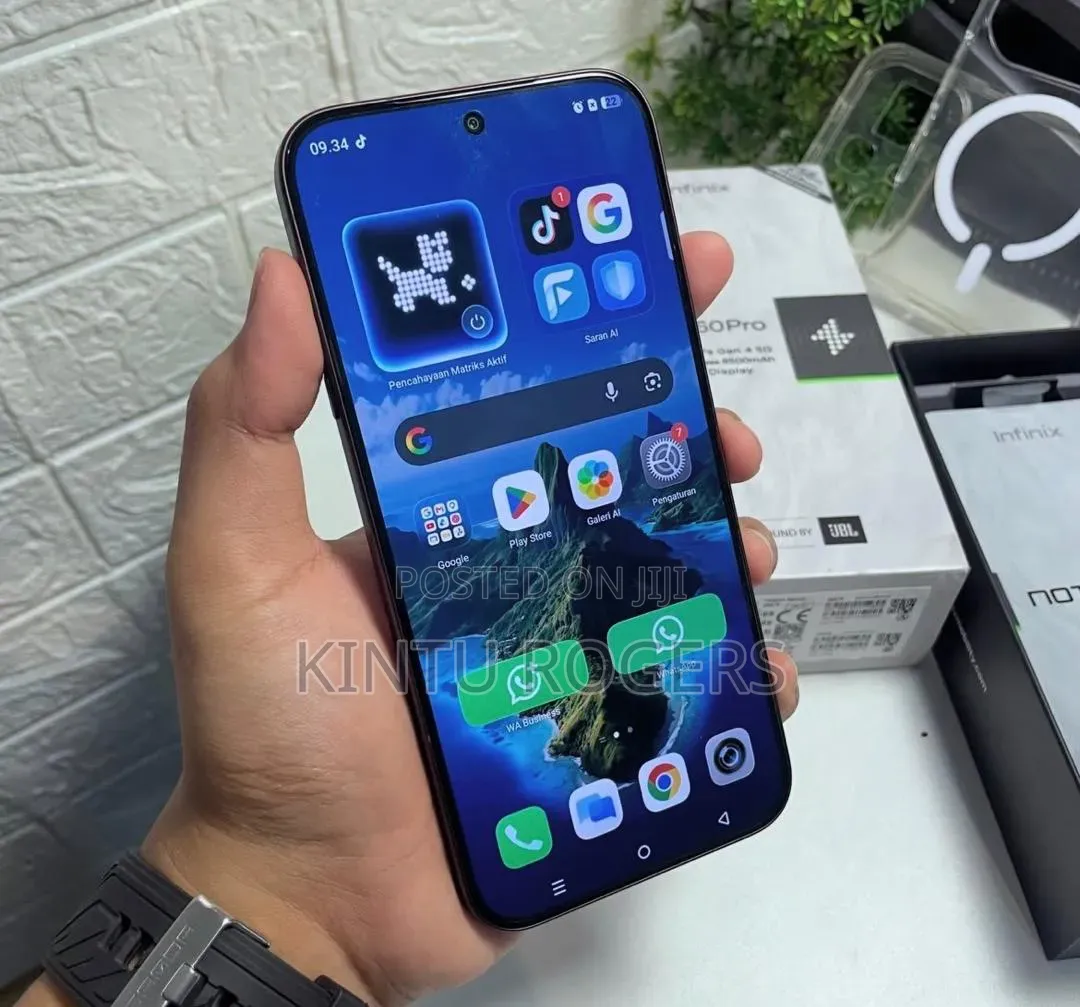 New Infinix Note 60 Pro 256 GB Blue