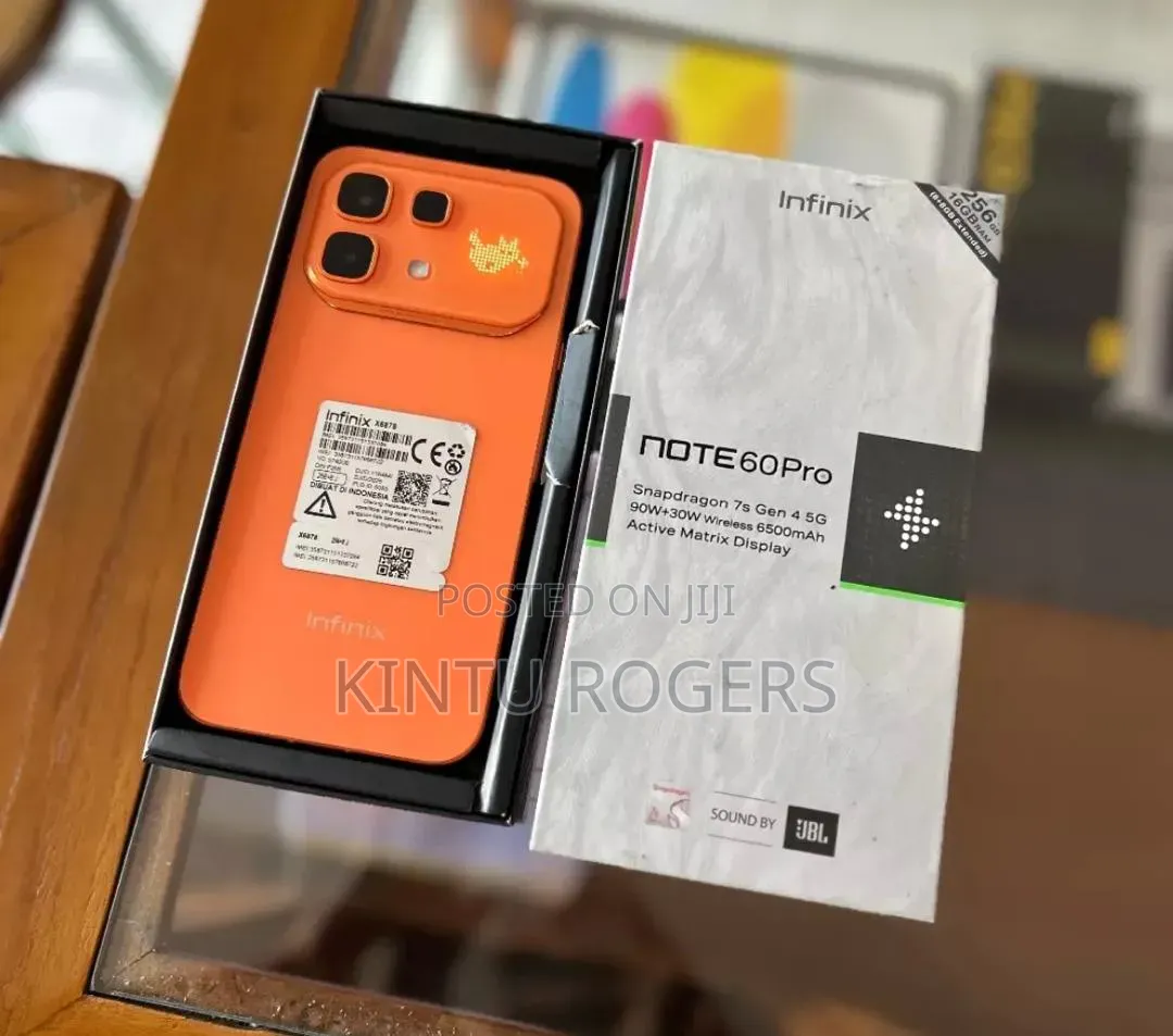 New Infinix Note 60 Pro 256 GB Orange