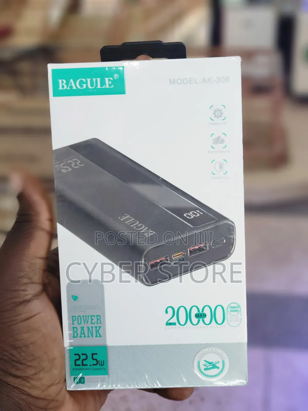 Bagule Model: AK-306 20000mAh Power Bankb