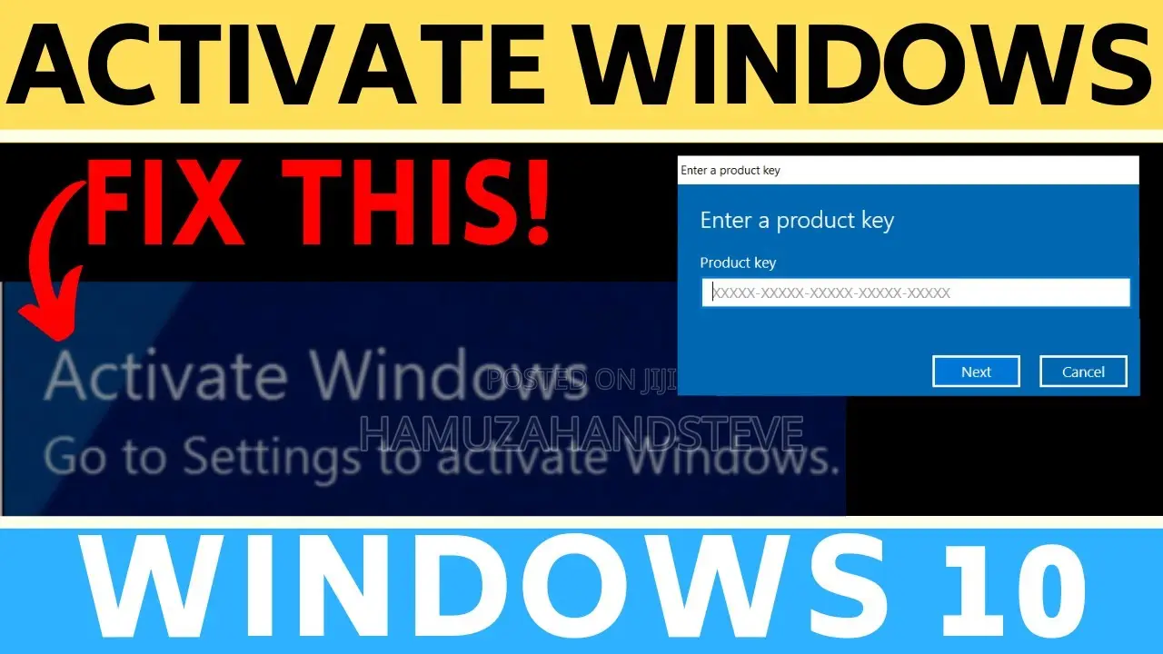 Windows 10 Installation & Lifetime Activation
