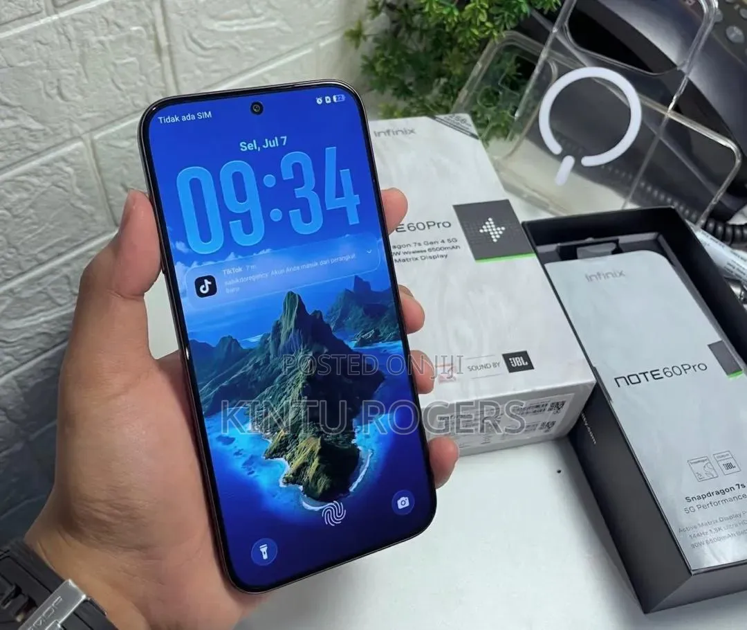 New Infinix Note 60 Pro 256 GB Blue