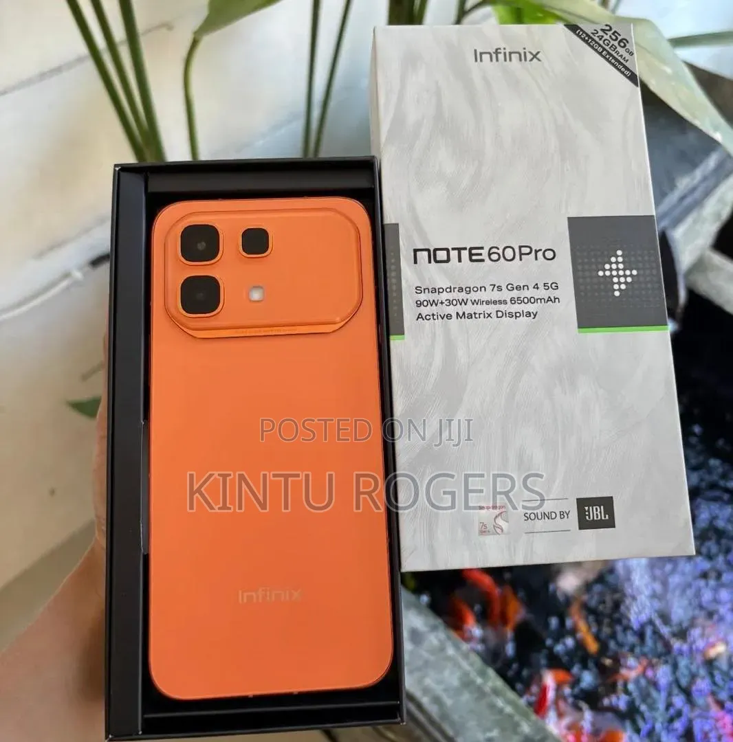 New Infinix Note 60 Pro 256 GB Orange