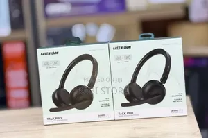Green Lion Talk Pro Wireless Headphone With Mic, Dual Noise-Cancelling