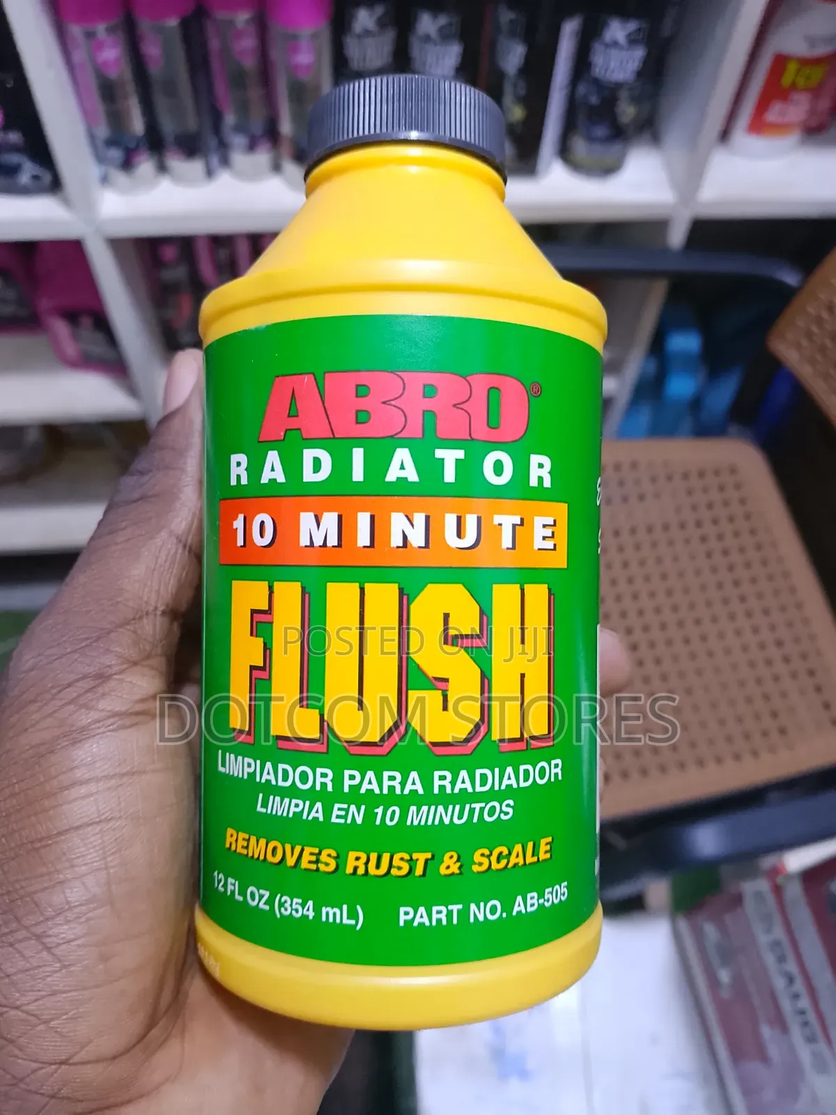 ABRO Radiator 10 Minute Flush (Part No. AB-505, 12 Fl Oz / 354 mL),