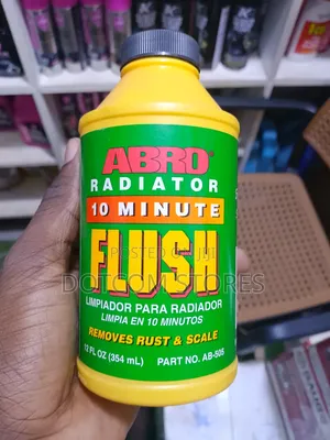 ABRO Radiator 10 Minute Flush (Part No. AB-505, 12 Fl Oz / 354 mL),