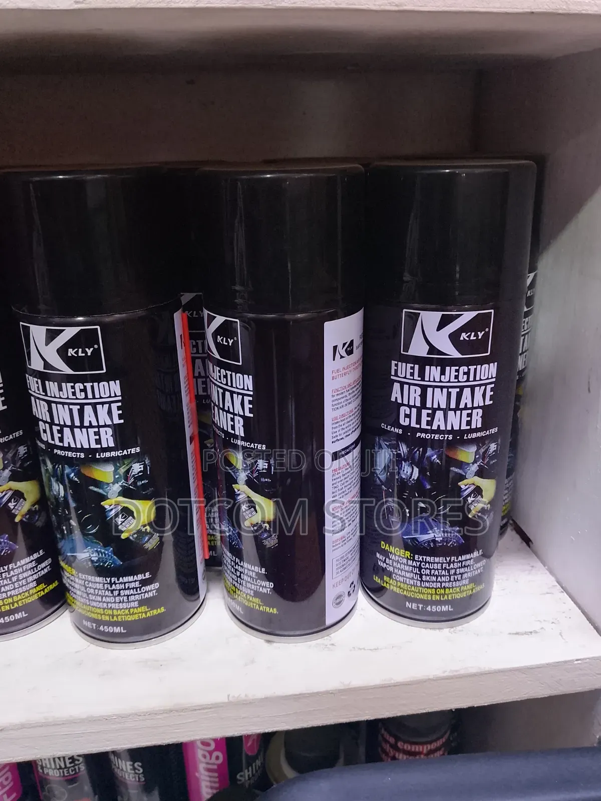 KLY Fuel Injection Air Intake Cleaner (450ml)