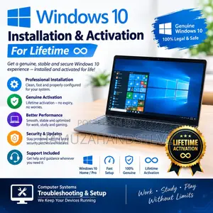 Windows 10 Installation & Lifetime Activation