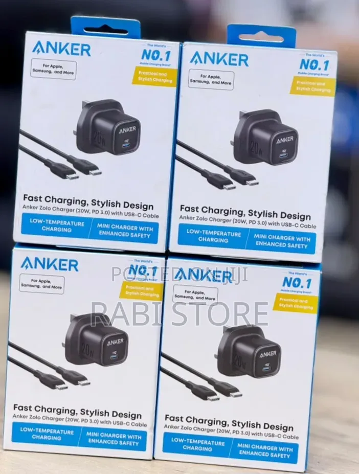 Anker Zolo 20W USB-C Fast Complete Charger