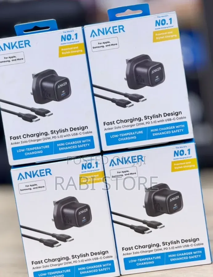 Anker Zolo 20W USB-C Fast Complete Charger