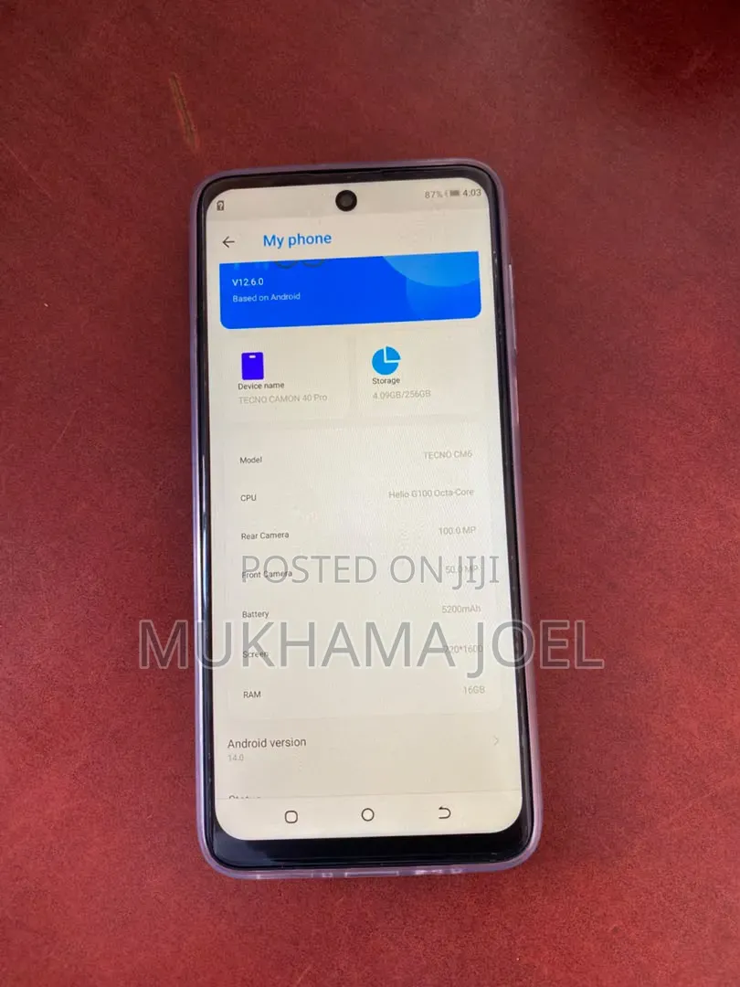 New Tecno Spark 40 Pro+ 256 GB Green
