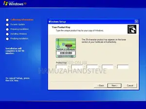 Windows XP Professional Lifetime Activation Setup