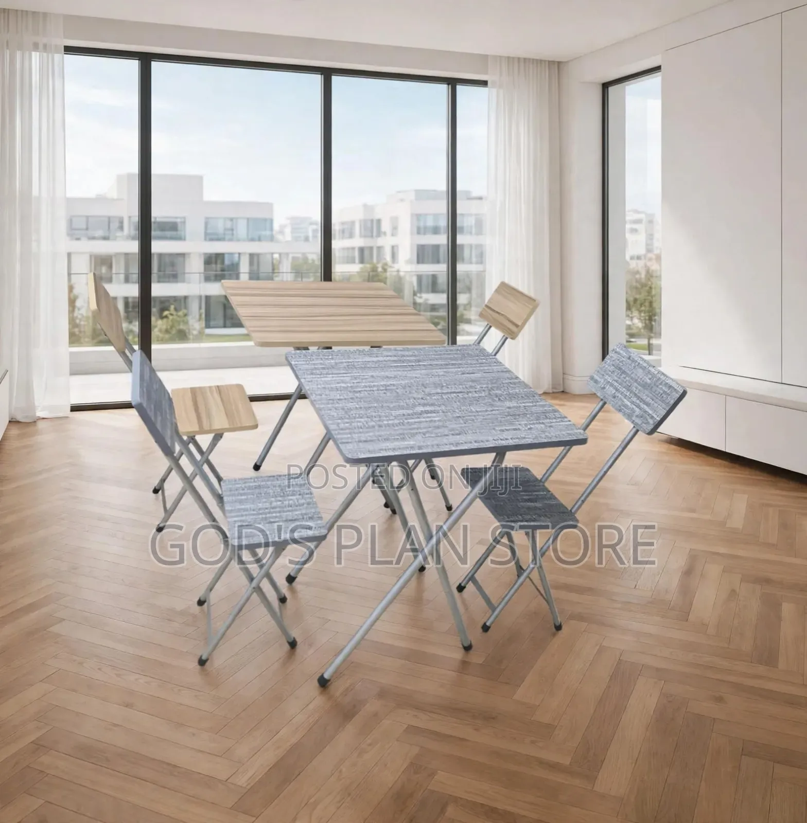 Foldy-Foldable Wooden Table and Chairs Wooden Foldable Table and Chair