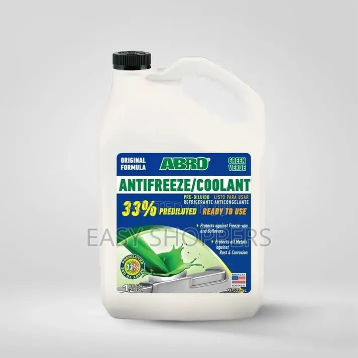 ABRO Prediluted Ready-to-Use Green Anti Freeze Coolant