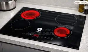 IQRA KH6090CRM Electric Hob‐in With Touch Panel