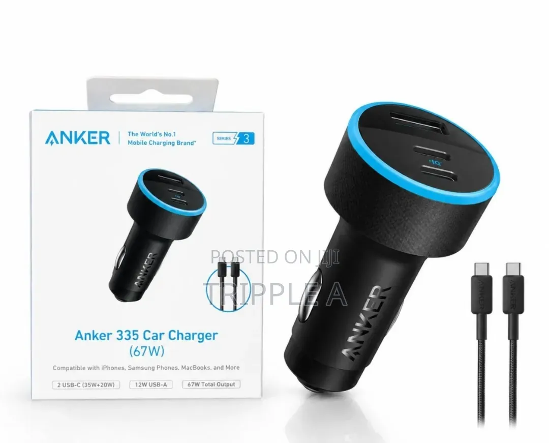 Anker 335 Car Charger ( 67w)