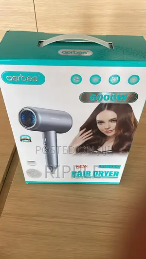 6000W Professional Hair Dryer – High-Speed Hair Blower