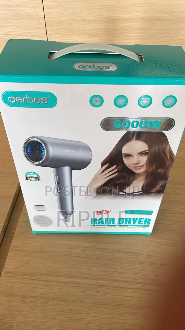 6000W Professional Hair Dryer – High-Speed Hair Blower