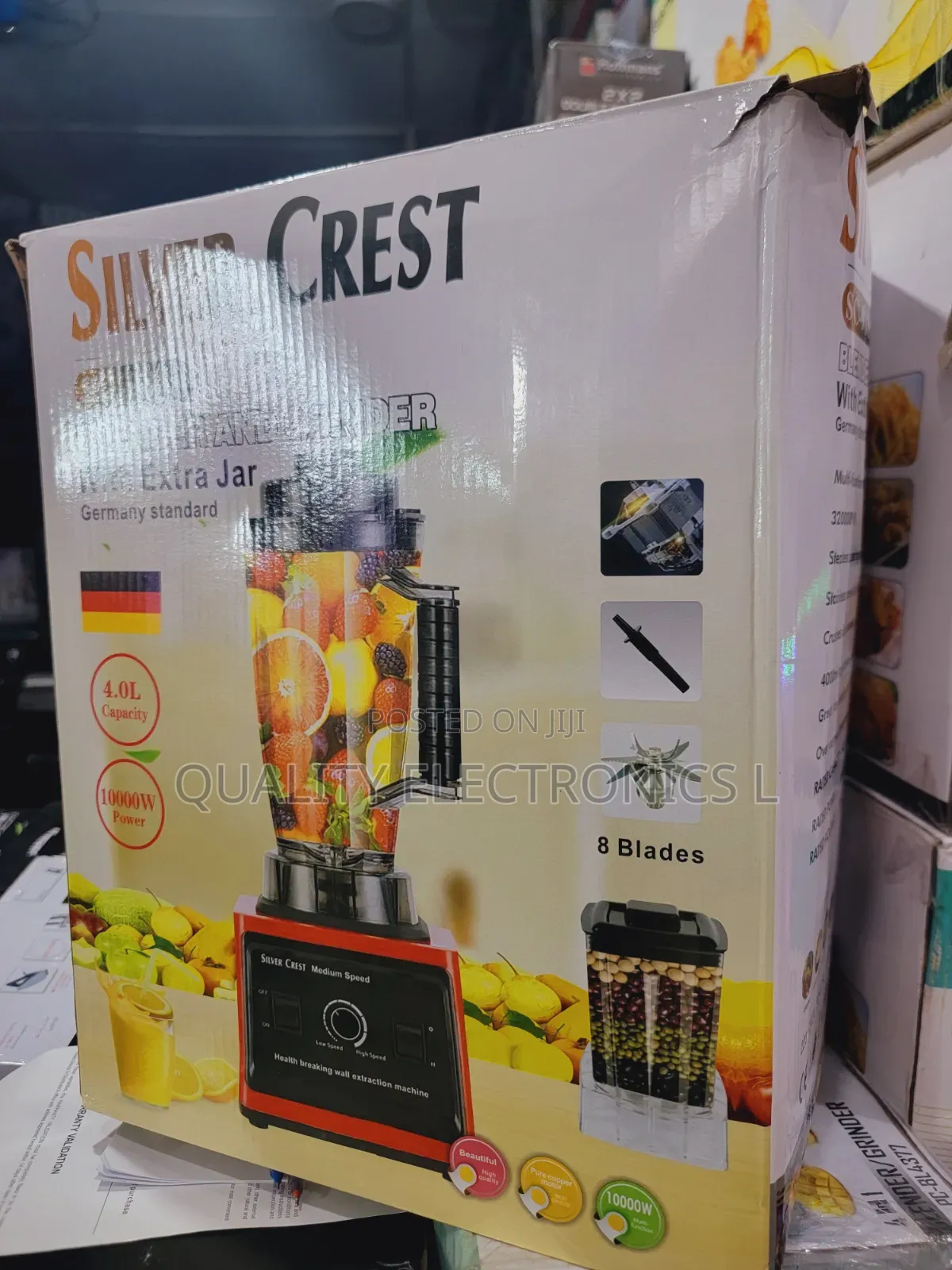 Silver Crest Blender and Grinder