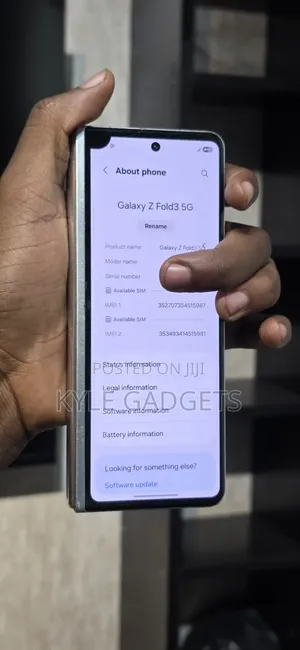 Samsung Galaxy Z Fold3 5G 256 GB Silver
