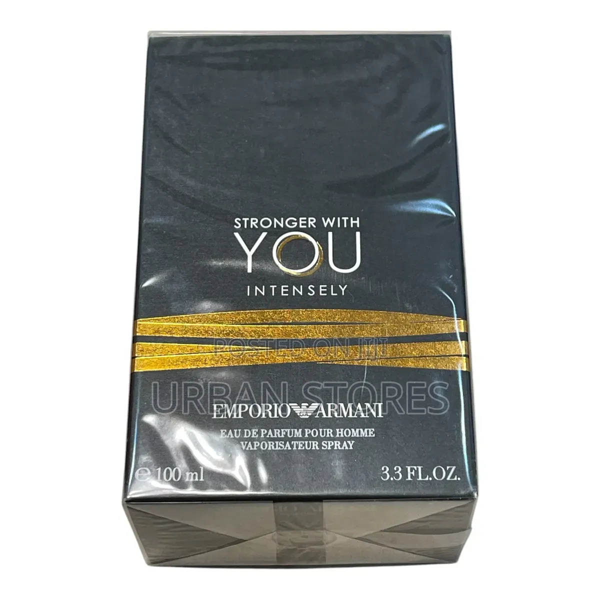 Armani Stronger With You Intensely Cologne Men Eua De Parfum 3.4oz