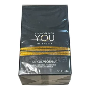 Armani Stronger With You Intensely Cologne Men Eua De Parfum 3.4oz