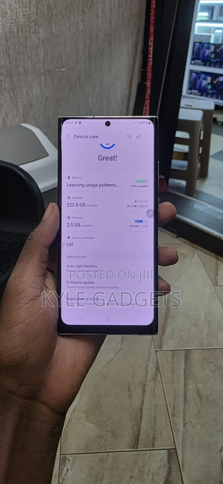 Samsung Galaxy Note 20 Ultra 5G 256 GB Rose Gold