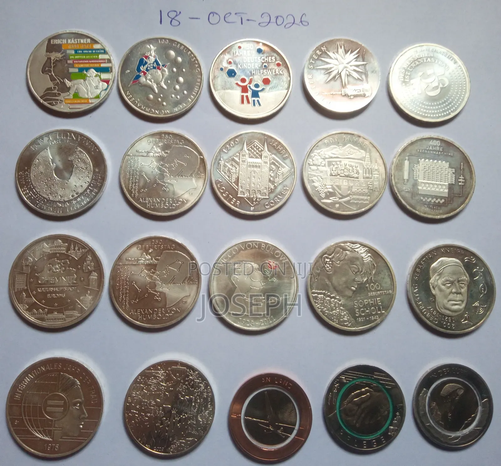 German 25 Euro "Hermhunter Stern"-Monoravia Star Silver Medal