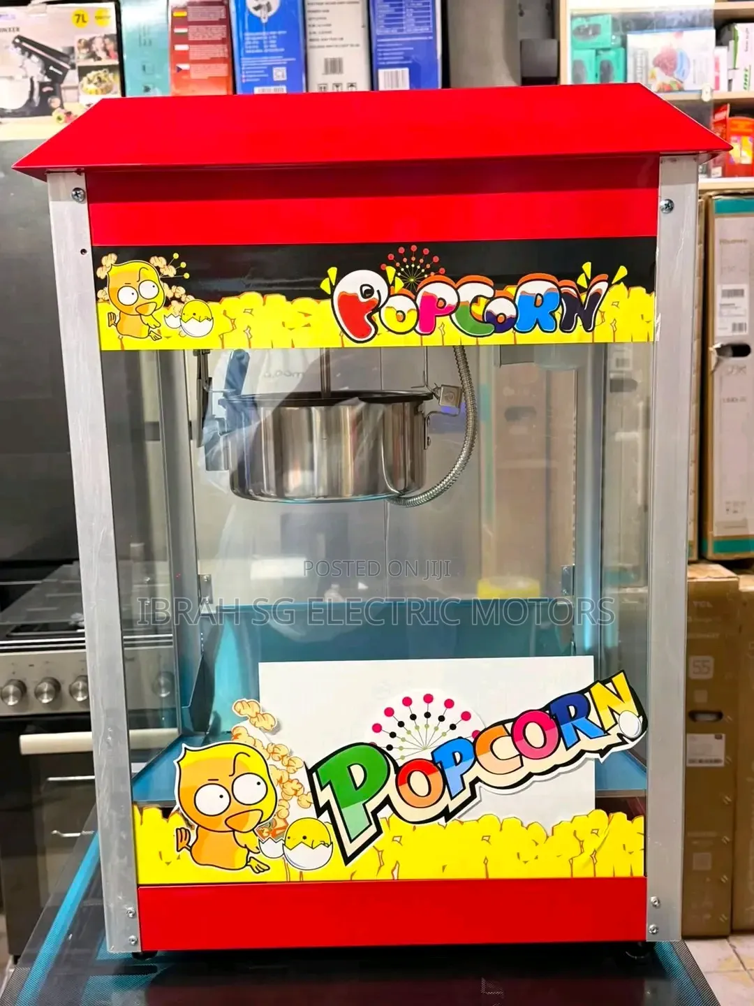 Commercial Popcorn Maker Machine