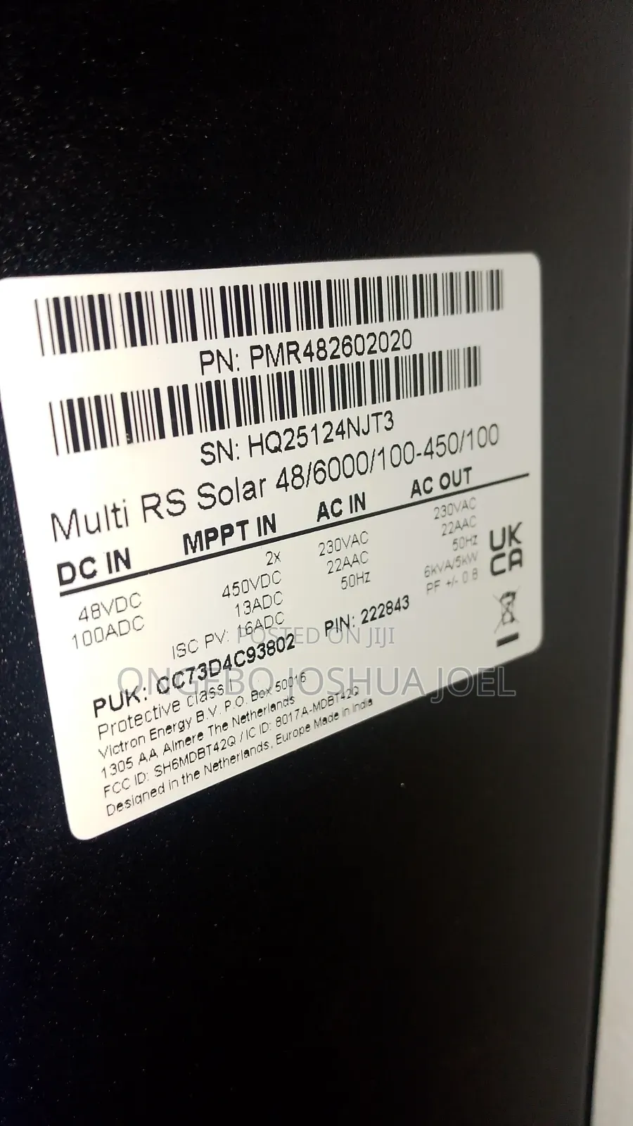 6kva Hybrid Victron Inverters