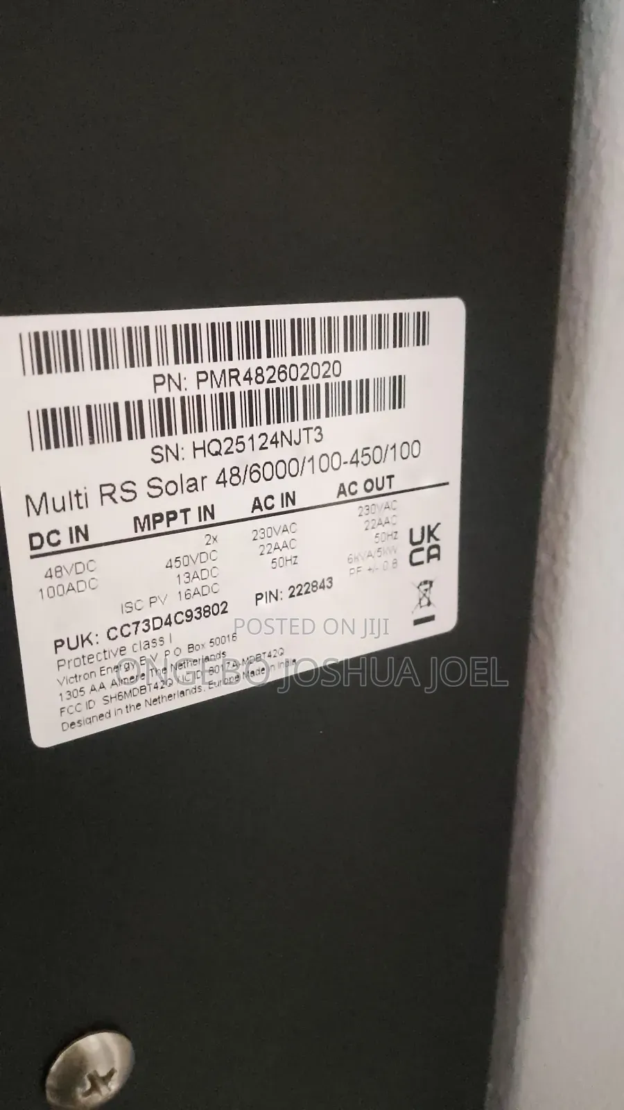 6kva Hybrid Victron Inverters