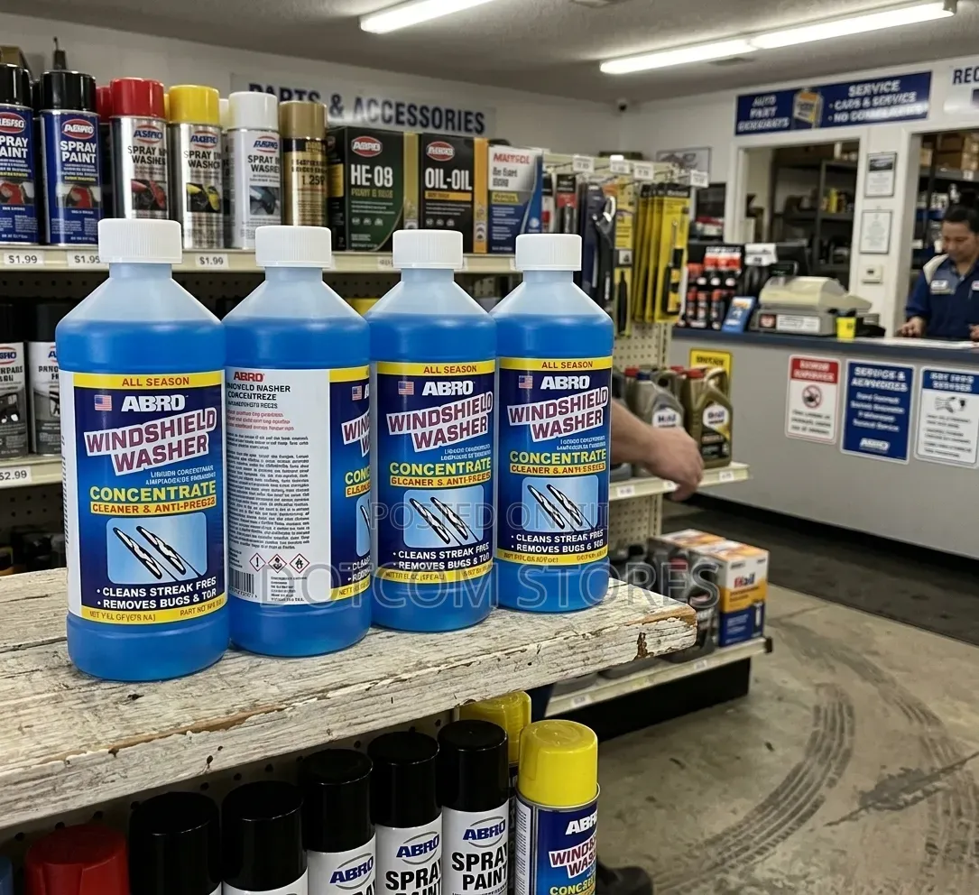 473mL ABRO Windshield Washer Cleaner & Anti-Freeze Concentrate