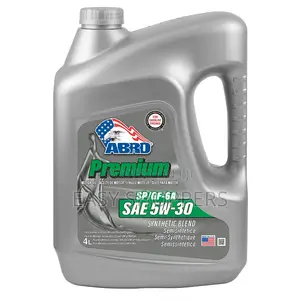 ABRO Premium SAE 5w-30 SP/GF-6A Synthetic Blend Motor Oil