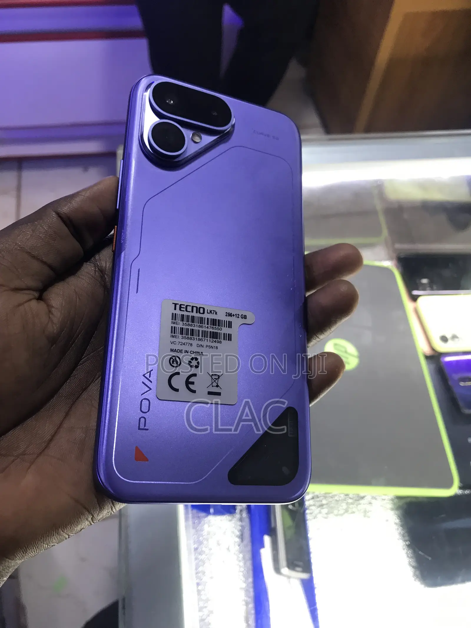 New Tecno Pova 128 GB Purple