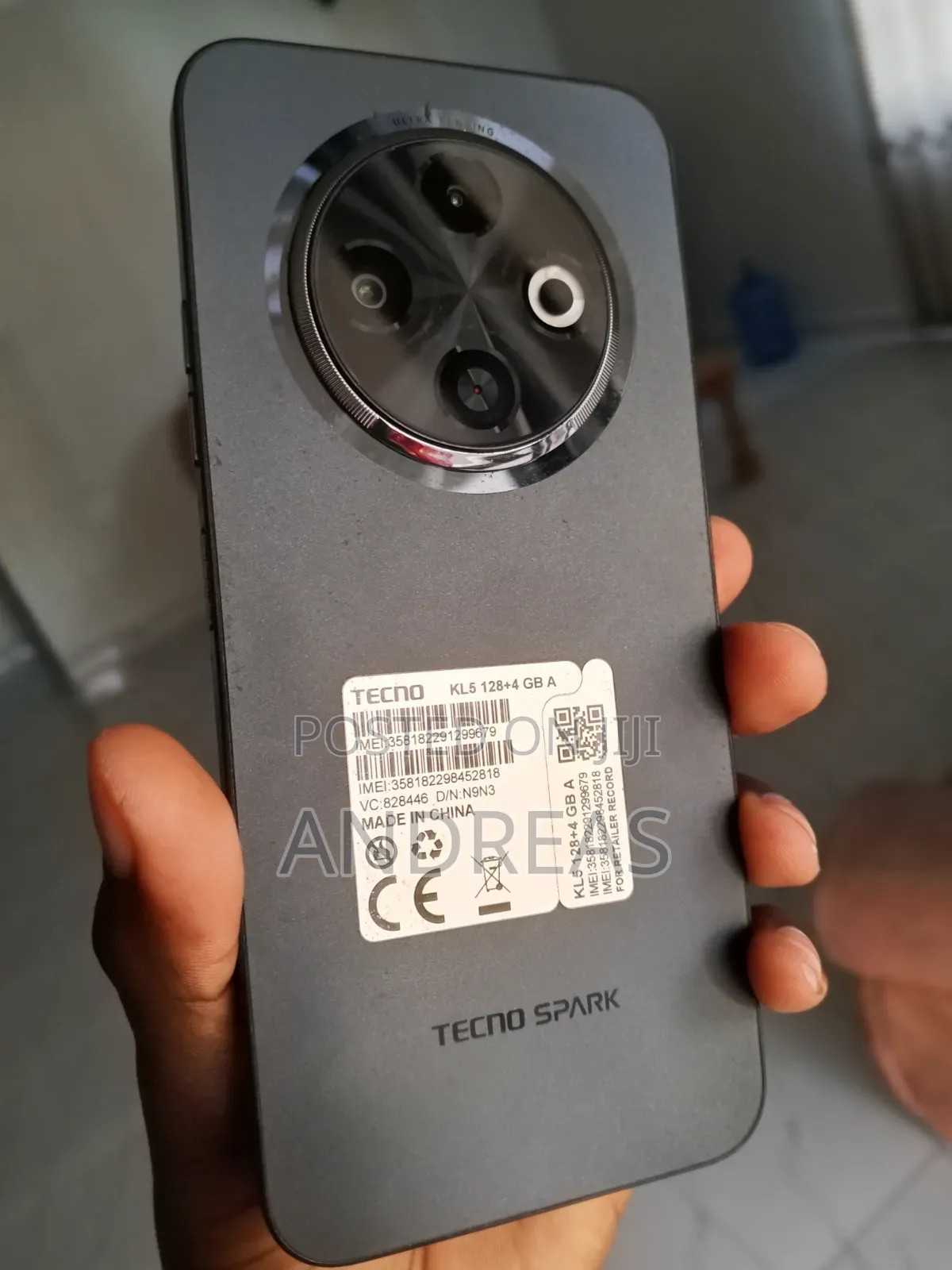 Tecno Spark 30C 128 GB Black