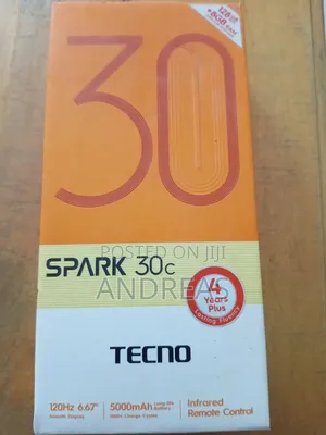 Tecno Spark 30C 128 GB Black