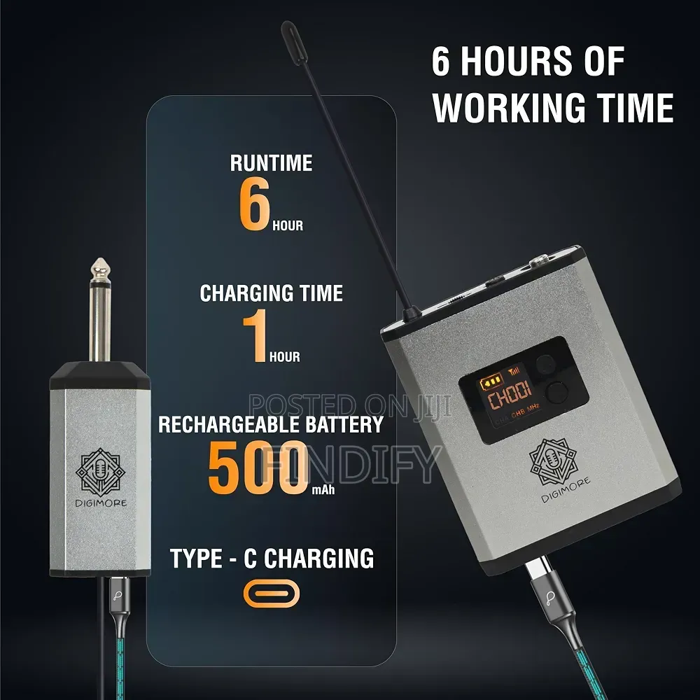 Wireless Headset Microphone/Lavalier Lapel Mic With Transmitter