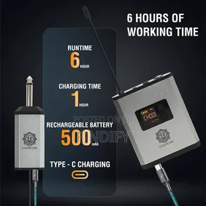 Wireless Headset Microphone/Lavalier Lapel Mic With Transmitter